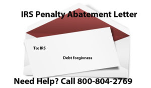 irs penalty abatement letter
