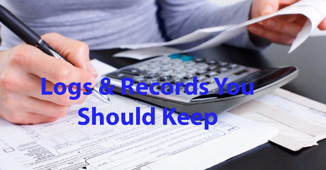 Logs & Records You Should Keep for Filing Your Tax Return