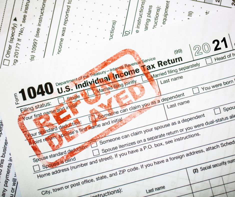 Errors That Delay Tax Refunds