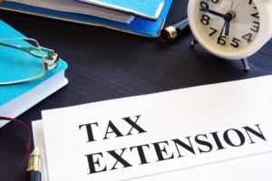 file for a tax extension